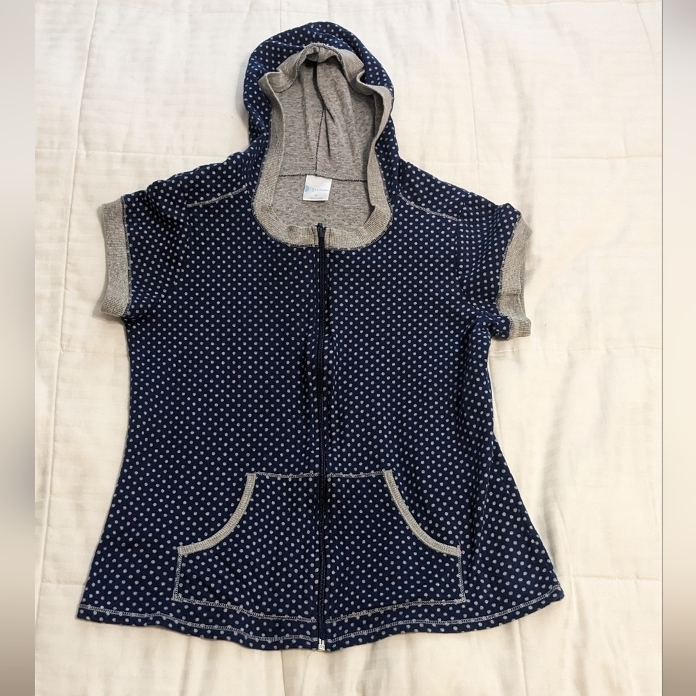 SLEEP zenista sleeveless hoodie size Medium